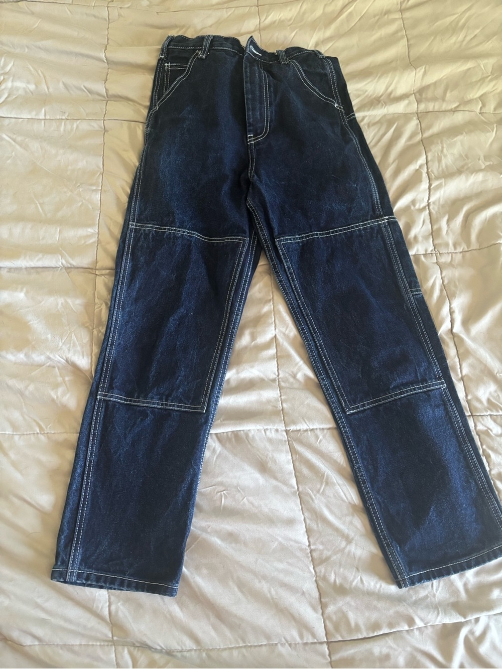 J. Galt by Brandy Melville Wide Leg Jeans Dark Blue